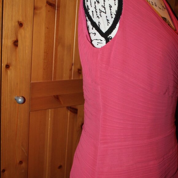 Jade by Jasmine Pastel Rouched Tiered Special Occaision Dress Sz 10 - Picture 5 of 10